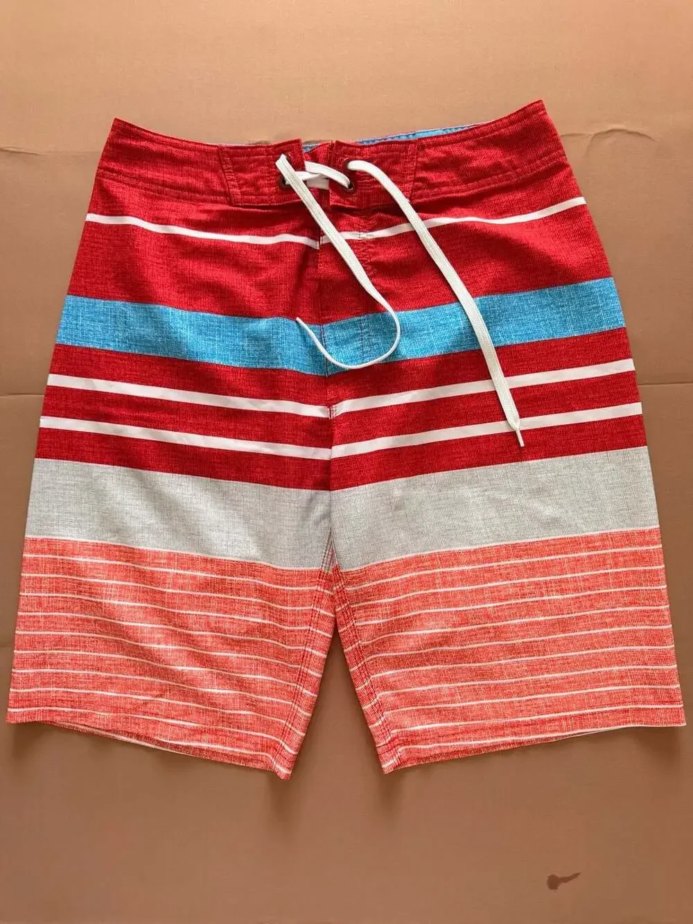 Old Navy California Men's Striped Boardshorts Swim Trunks Size 28